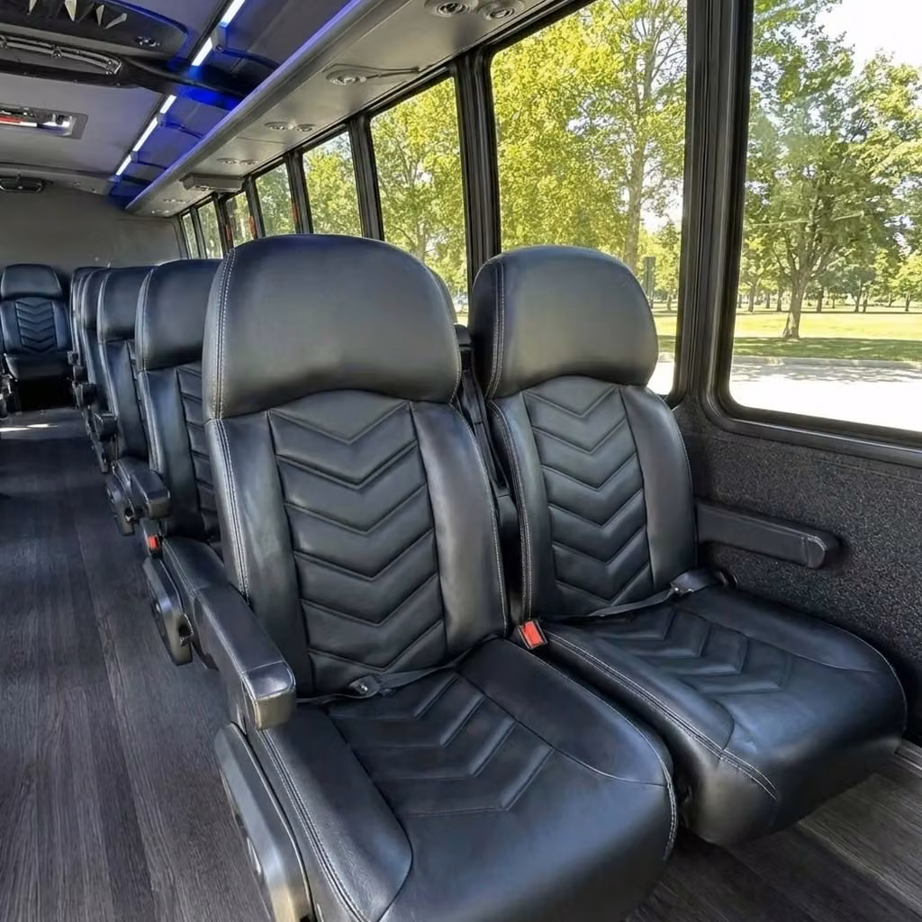 suisun city 28 passenger minibus seating