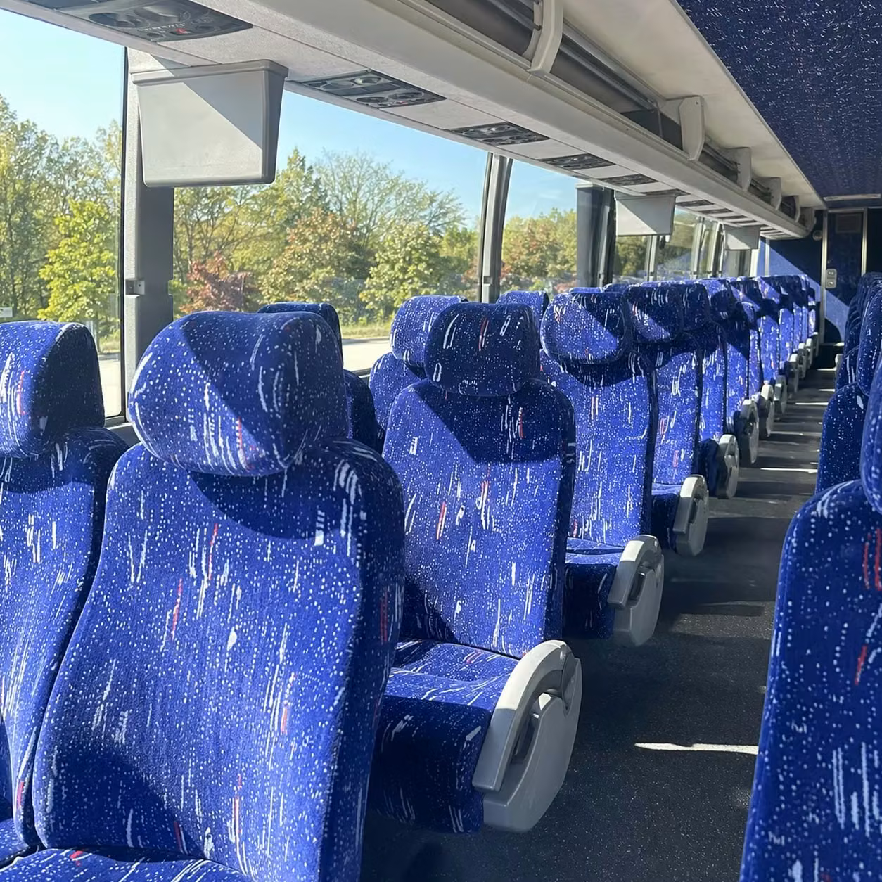 suisun city charter bus interior 3