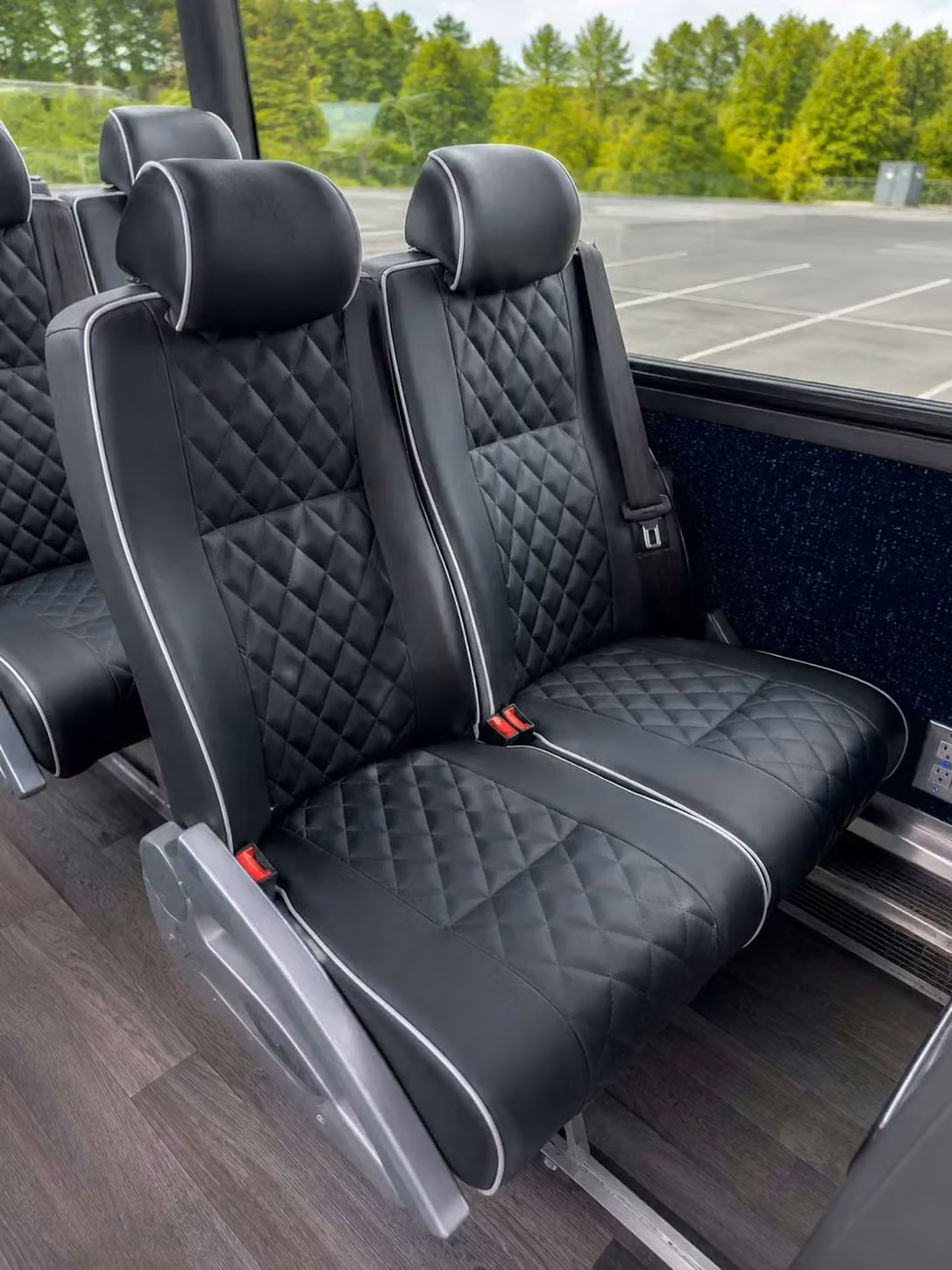suisun city charter bus reclining seats